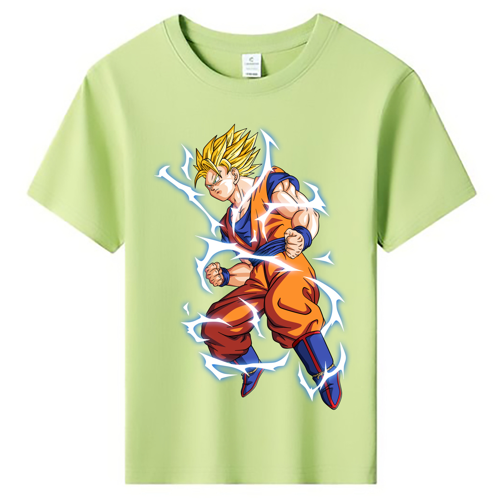 （画像用） ドラゴンボール 孫悟空（そん ごくう）Son Goku カカロット DRAGON BALL Kakarotto 綿100％キッズTシャツ（フロントプリント）